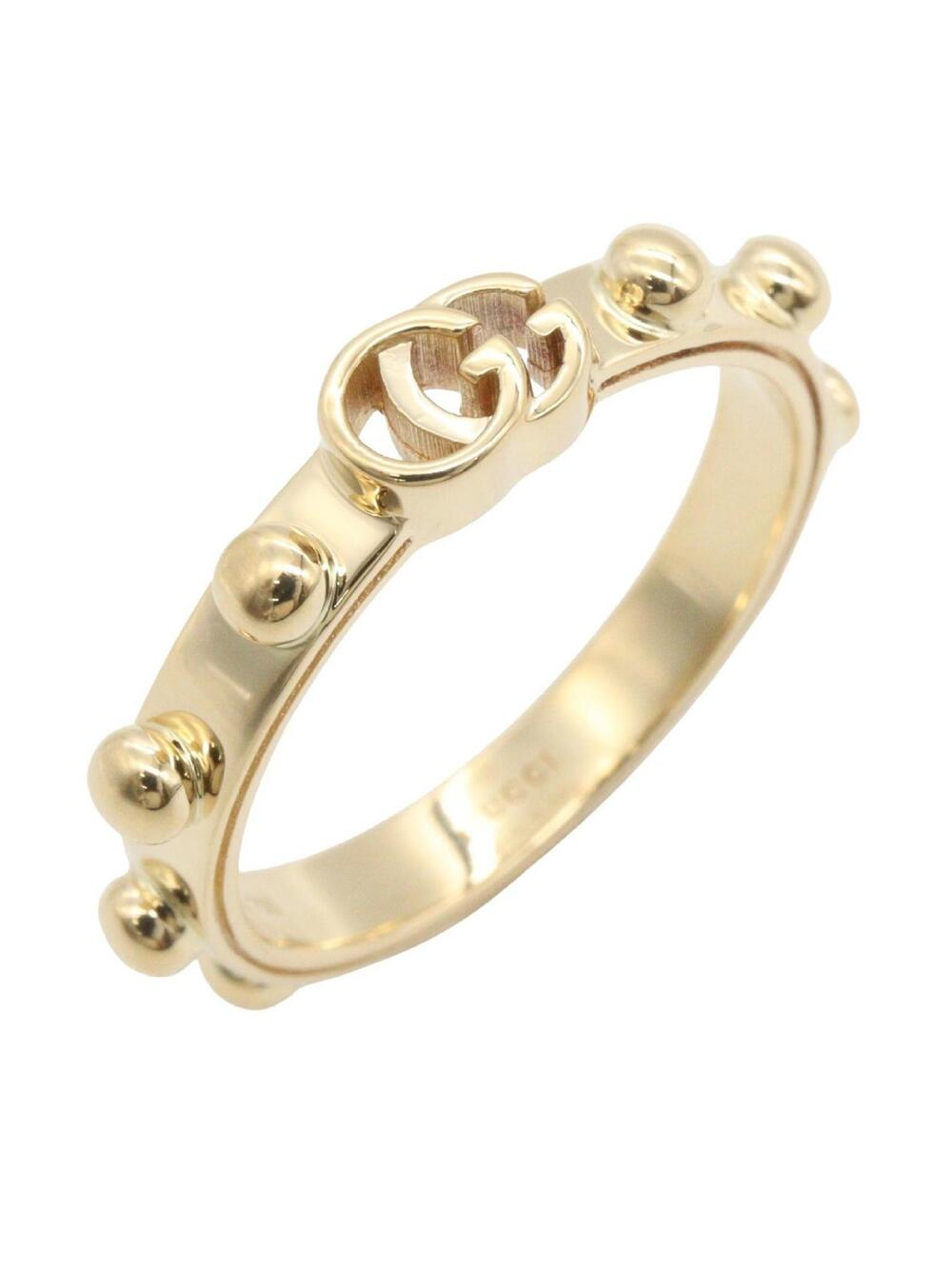 Gucci Gg Running Ring 18Kyg Yellow Gold #366239G93B